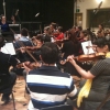Metropolitan Chamber Orchestra in the recording studio